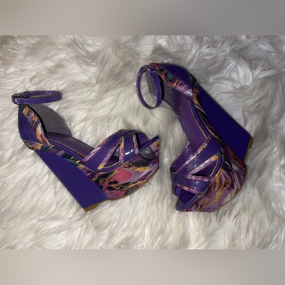 NWT
Alba
Purple Print Selina Heel/ Wedges - Picture 16 of 17